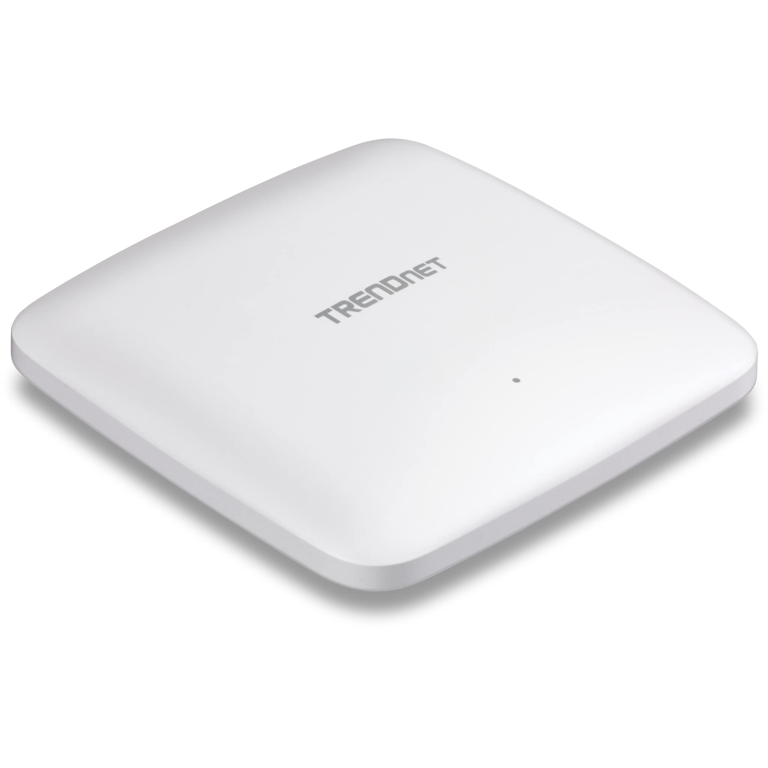 TRENDnet AX1800 Dual Band WiFi 6 PoE+ Access Point, 1201Mbps WiFi AX + 576Mbps WiFi N, MU-MIMO, OFDMA,1024 QAM, WDS, Client Brid