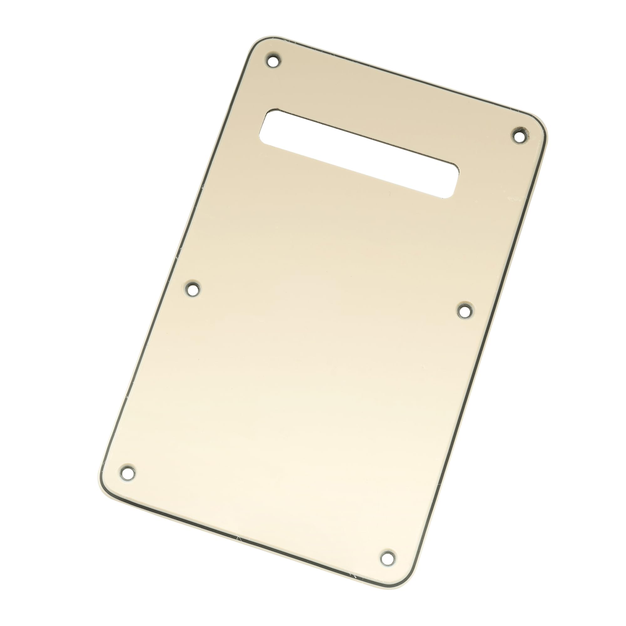 Musiclily 3Ply Strat Back Plate Tremolo Cavity Cover Backplate For Fender Us/Mexico Made Standard St Strat Stratocaster Modern S