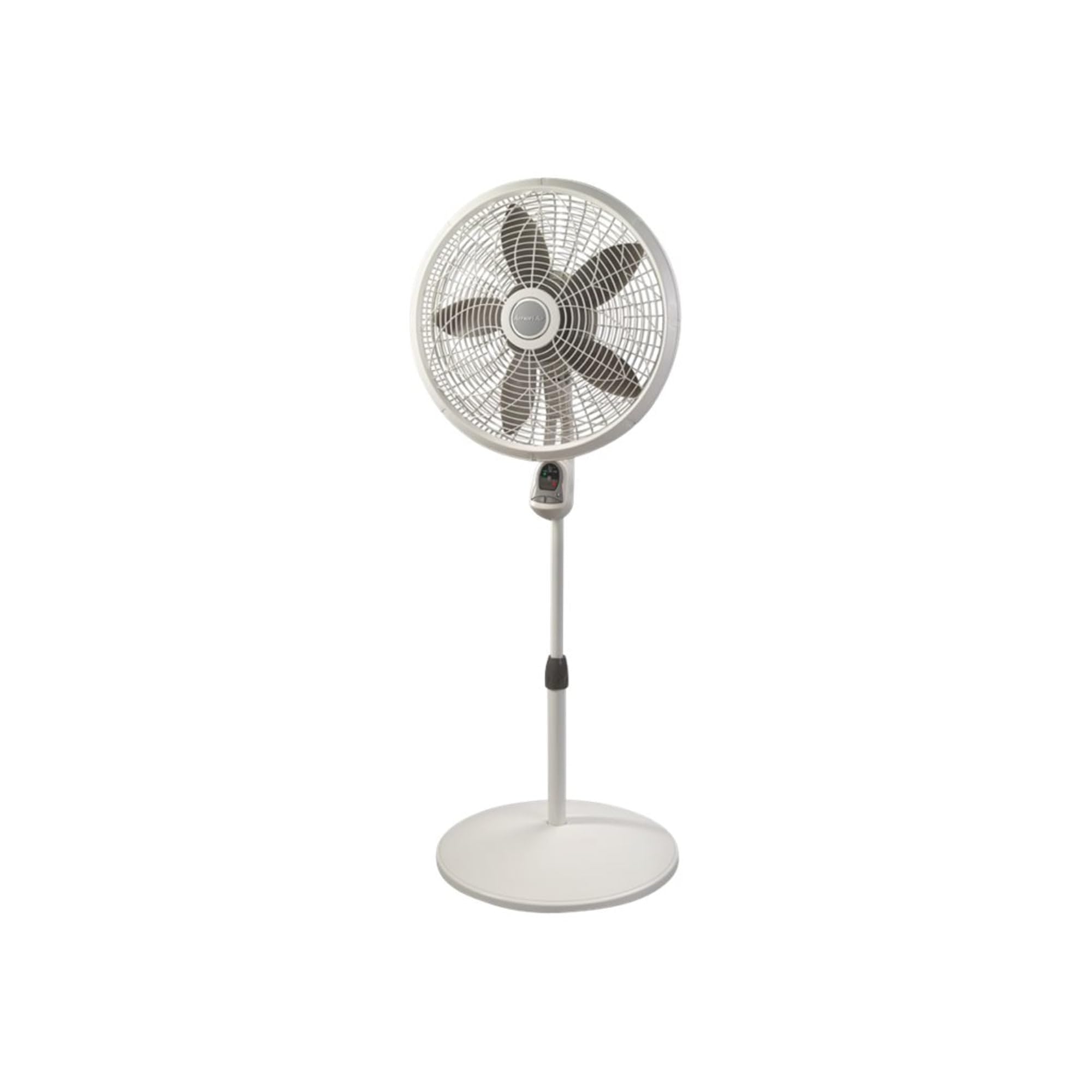 Lasko Lasko 18 Remote Control Elegance & Performance Pedestal, 3 Speed (1850) Household Fans, 26 X 21 X 6 Inches, White