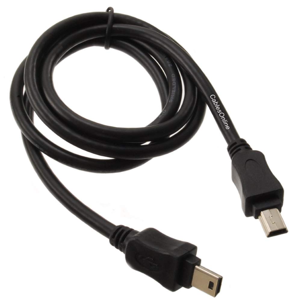 3Ft Cablesonline Usb 2.0 Mini B 5 Pin To Mini B 5 Pin Male/Male Cable, Usb2 5503