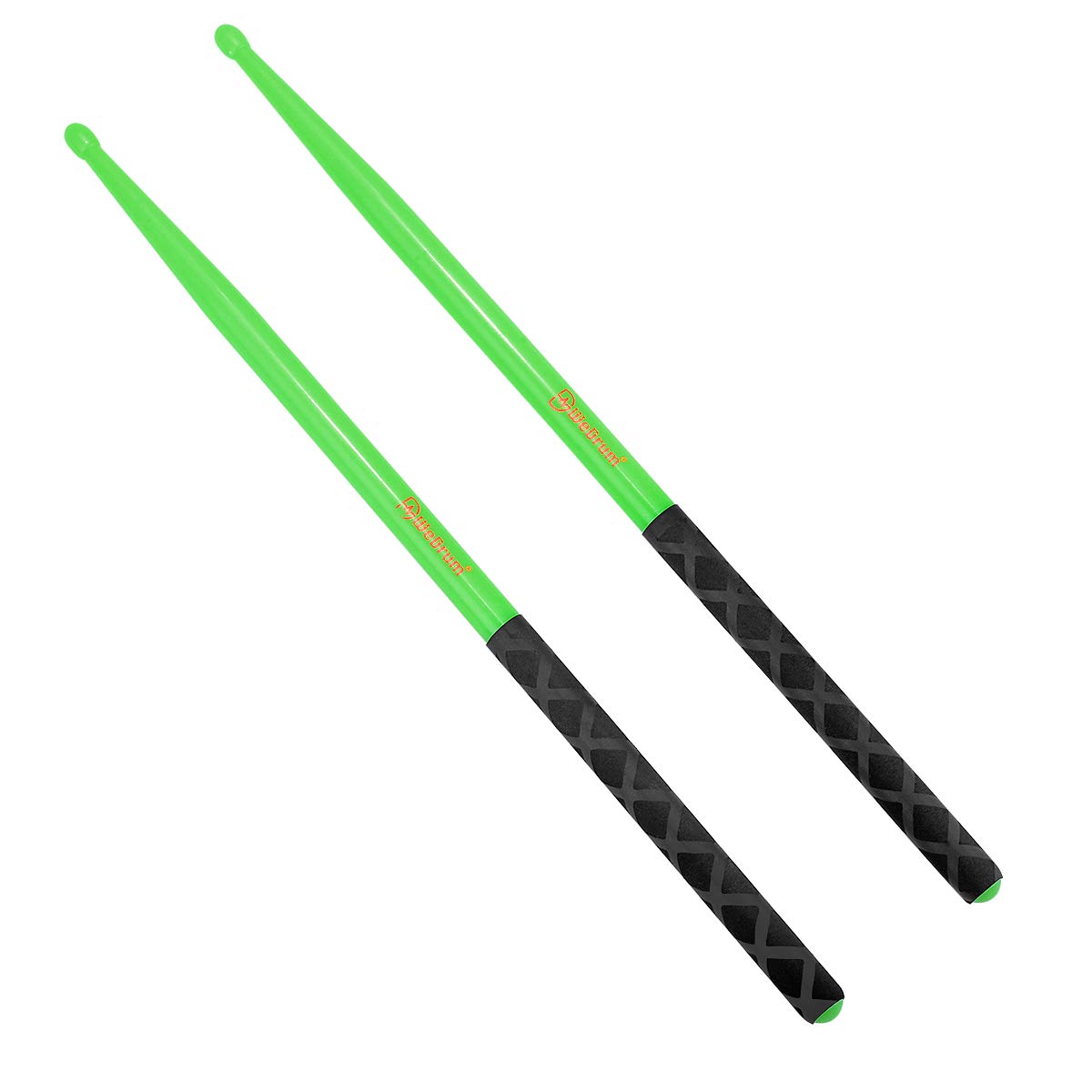 5A Nylon Drumsticks For Drum Set Light Durable Plastic Exercise Anti-Slip Handles Drum Sticks For Kids Adults Musical Instrument
