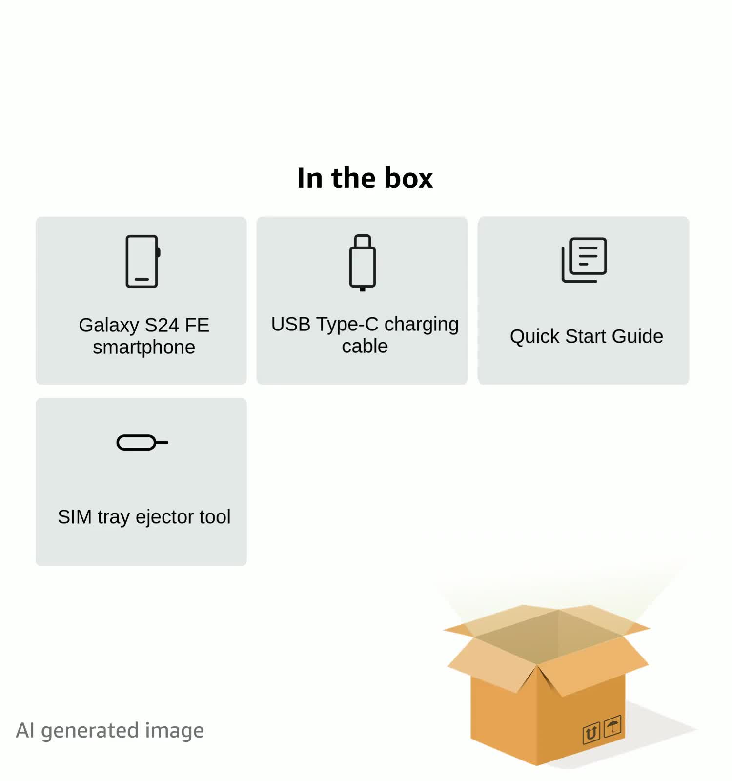 Samsung Galaxy S24 Fe Ai Phone, 512Gb/8Gb Gsm Unlocked Smartphone, High-Res 50Mp Camera, Long Battery Life, Amoled Bright Displa