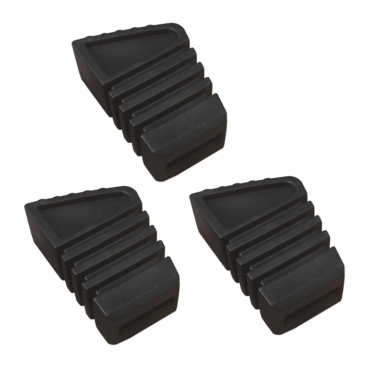 Tuoren 3/Pack Drum Kit Rubber Feet Rack Stand Rubber Feet Drum Leg Protectors For Percussion Parts (Small   B)