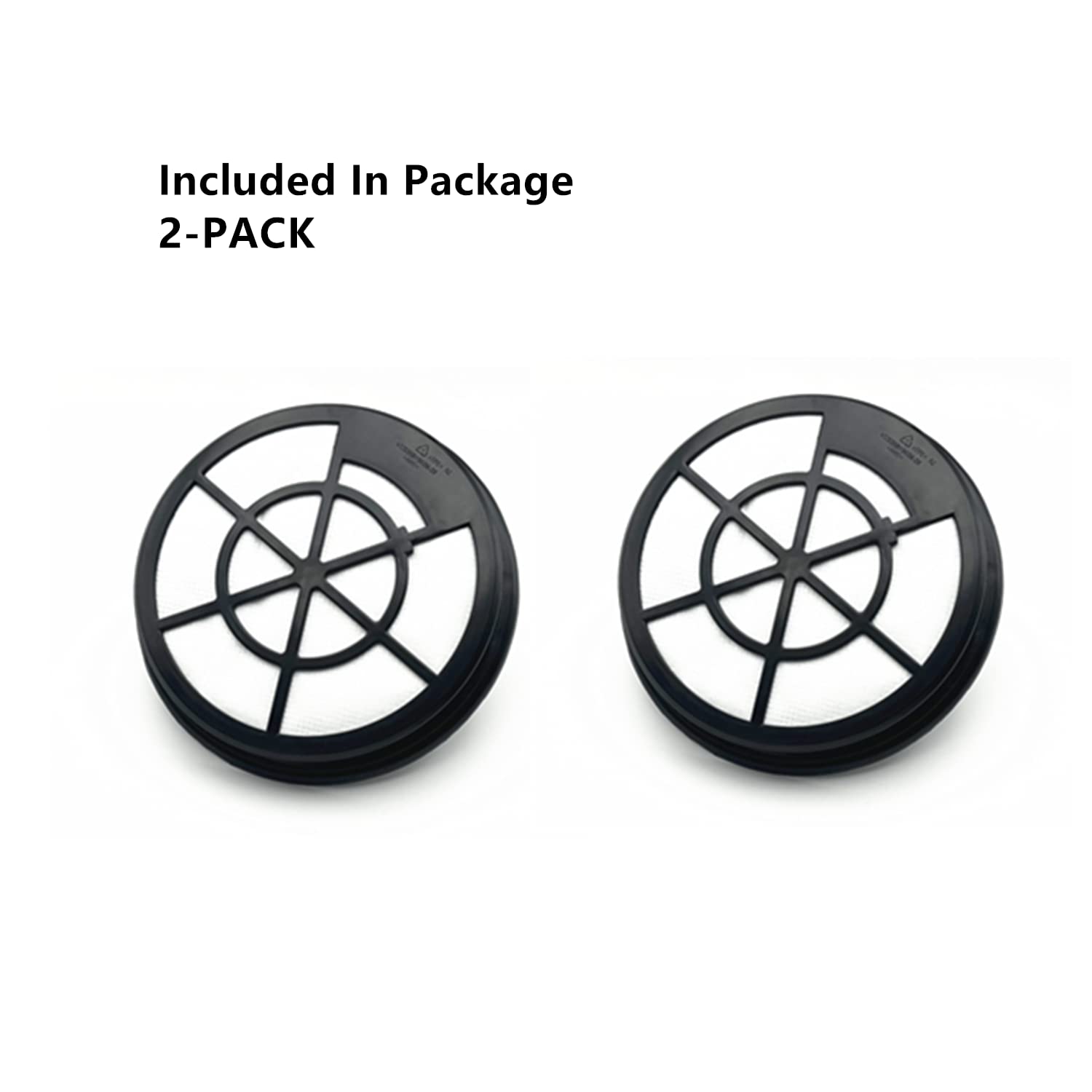 Ymimi Vacuum Filter Compatible With Eureka Whirlwind Bagless Canister Vacuum Cleaner,Fits Nen110A,Nen110B,Nen110D(2 Pack)