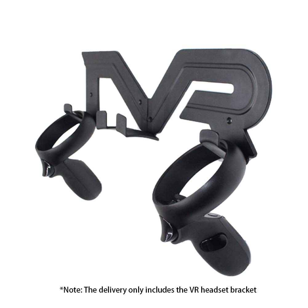 Tookie Universal Vr Headset Stand   Wall Mount Holder For Oculus Quest/Rift S/Vive/Playstation Vr (Black)