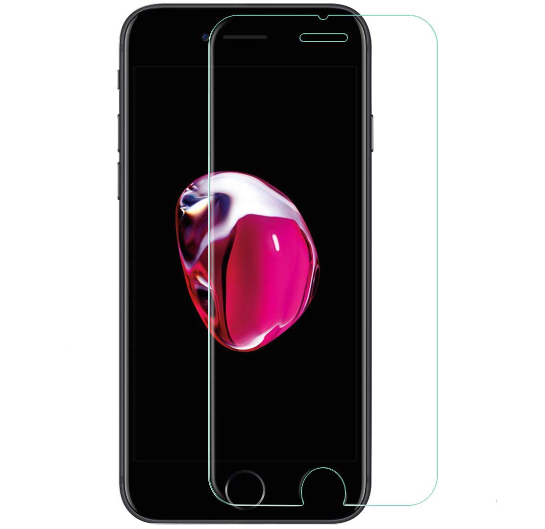 Impactstrong Shatterproof Tempered Glass Screen Protector For Iphone 8/7 / 6S / 6 [Easy Installation Frame] [Bubble Free] [9H Ha