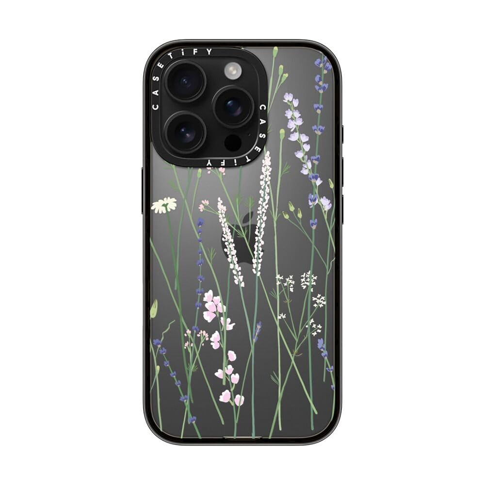 Casetify Compact Case For Iphone 16 Pro [Lightweight / 4 Ft. 2X Military Grade Drop Protection/Slim]   Gigi Garden Florals   Cle