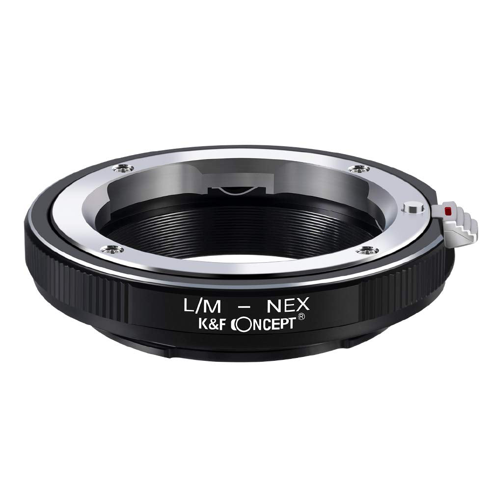 K&F Concept Lm To Nex Adapter Compatible With Leica M Lens To Sony Alpha Nex E Mount Camera Lens Mount Adapter