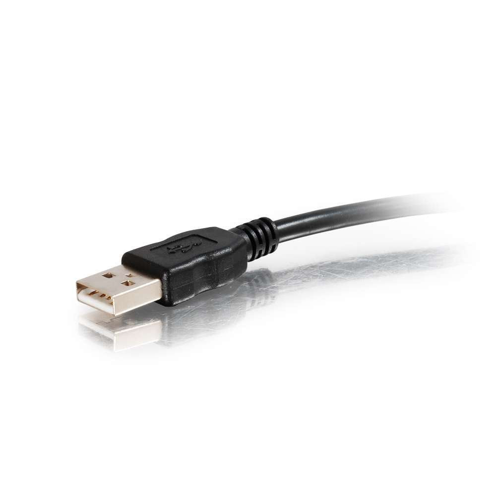 C2G Usb Long Extension Cable, Usb Cable, Usb A To A Cable, Black, 25 Feet (7.62 Meters), Cables To Go 38988