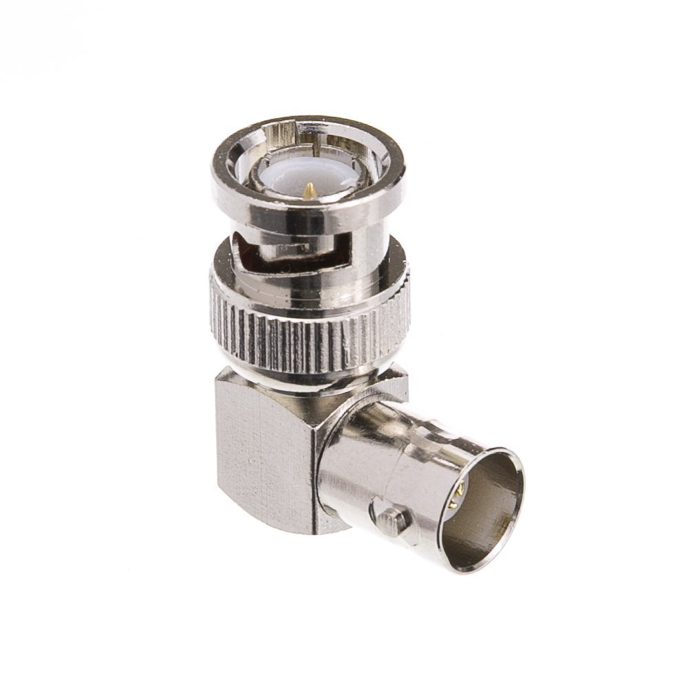 Bnc Right Angle Adapter, Bnc Male To Bnc Female Elbow