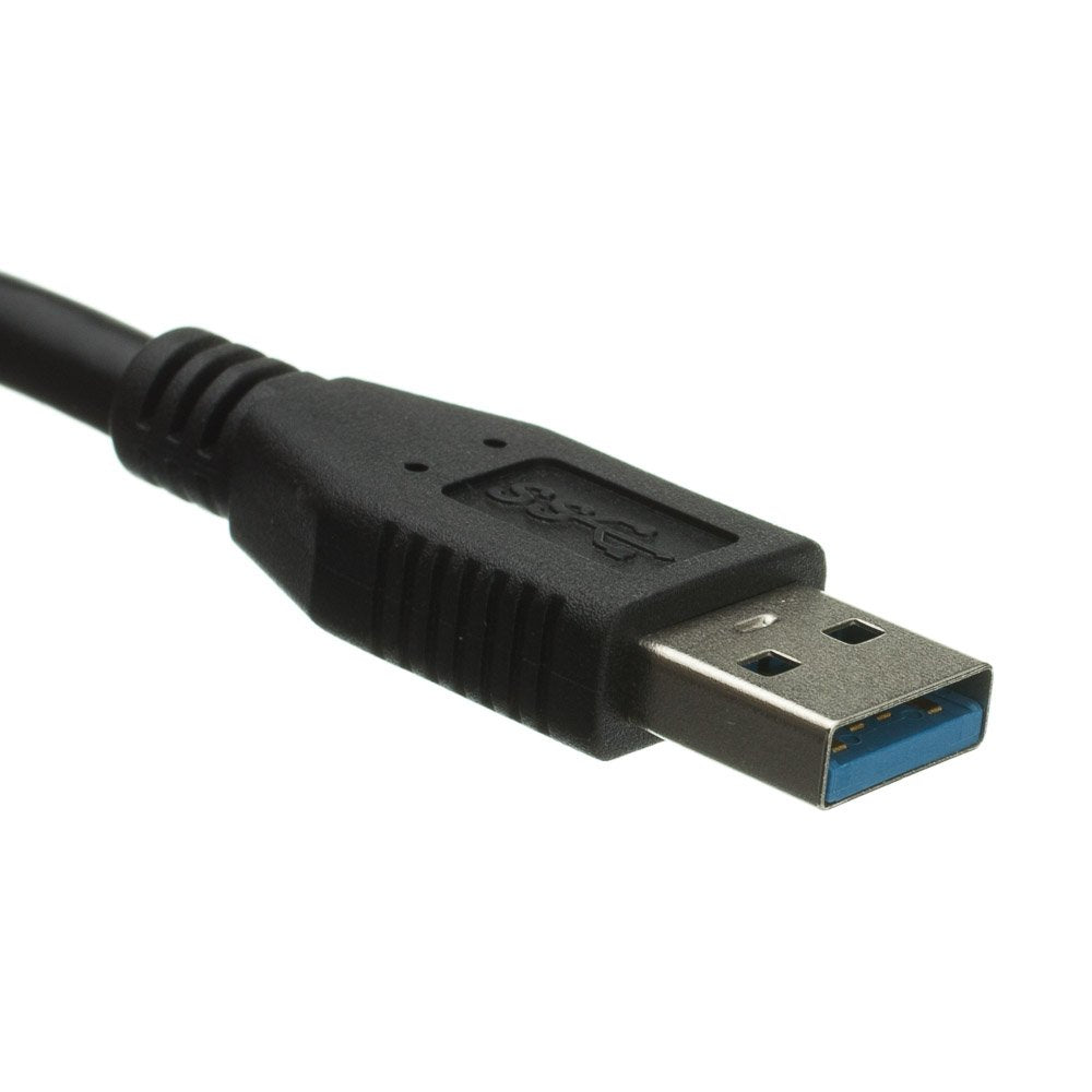 Cablewholesale Micro Usb 3.0 Cable, Black, Type A Male/Micro B Male, A Male To Micro B High Speed Usb Cable, 6 Ft