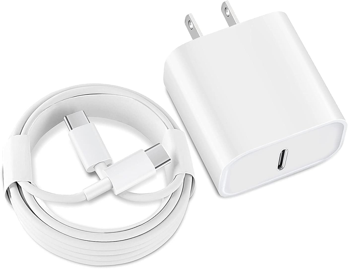 iPad Fast Charger,iPad Charger Fast Charging USB C Wall Chargers Block Plug Type C 6FT USB C to C Charging Cable Cord for iPad P
