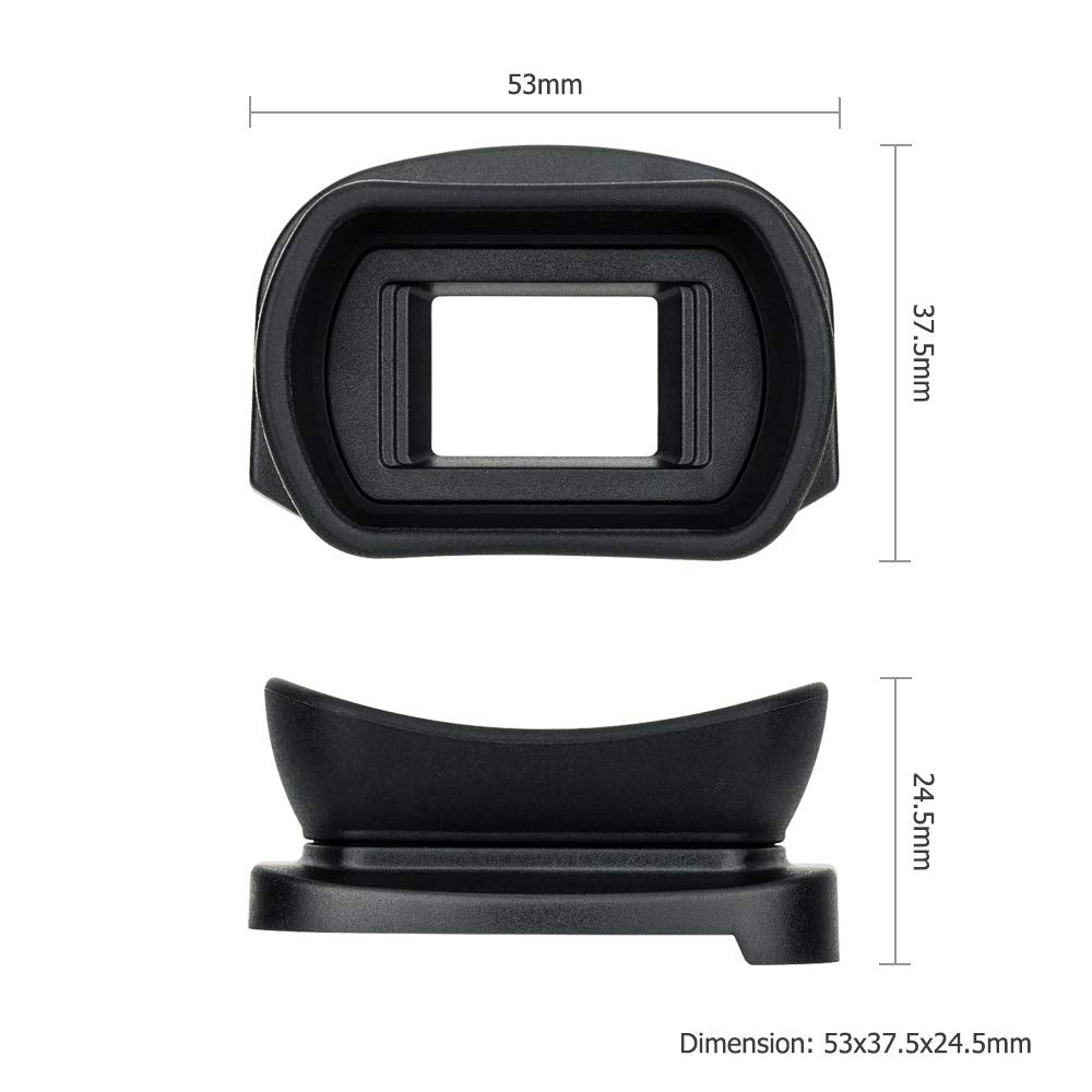 Soft Silicon Camera Viewfinder Eyecup Eyepiece Eyeshade For Canon Eos 5Dm4 5Dm3 5Ds 5Dsr 7Dm2 7D, Eos 1D X Mark Ii, 1D X, 1Ds Ma