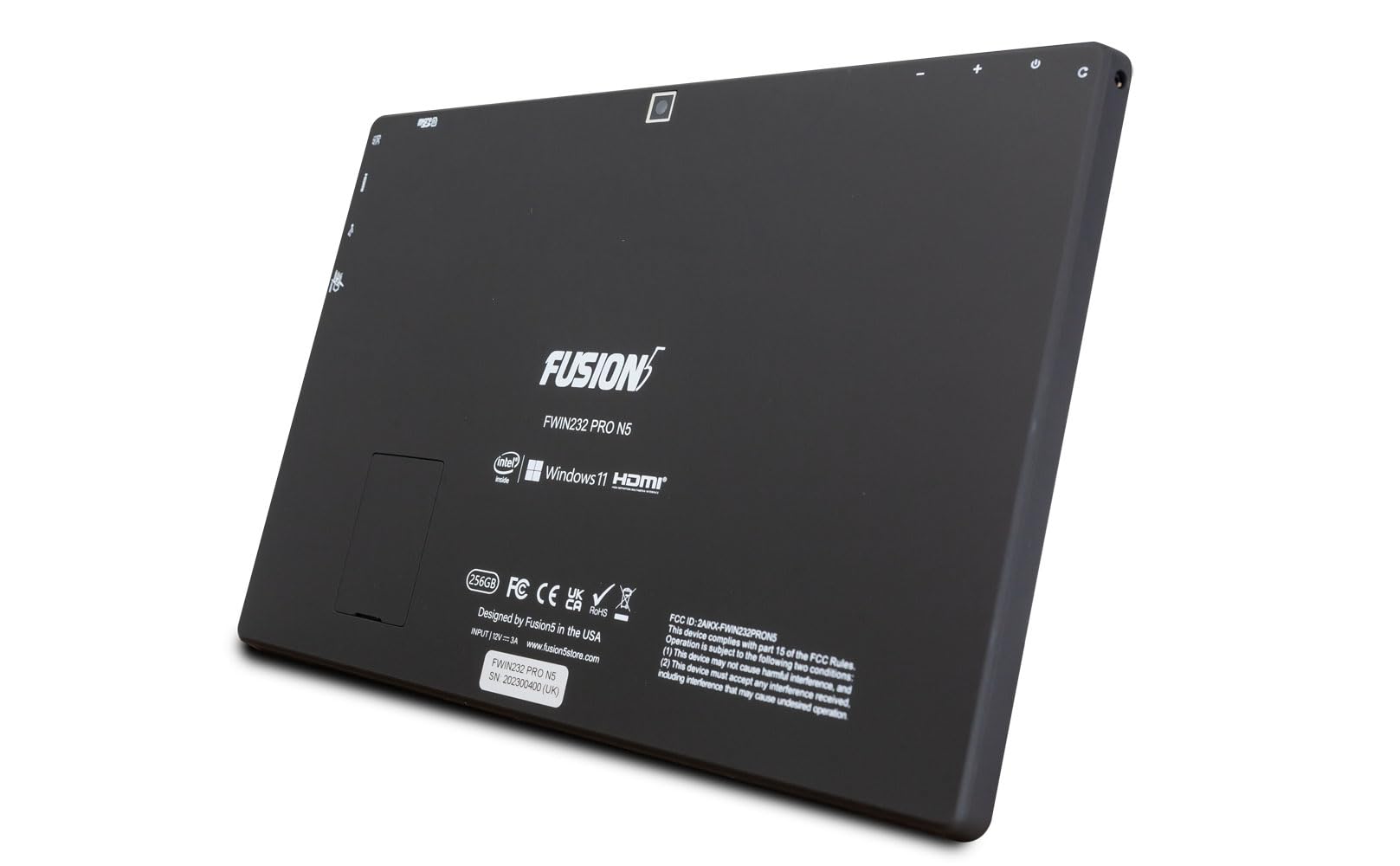 Fusion5 10.1'' Windows 11 Home Full Hd Tablet Pc   Nov 2023 Model   Fwin232 Pro N5 8Gb Ddr5 Ram, 256Gb Ssd Storage, N100 Quad Co