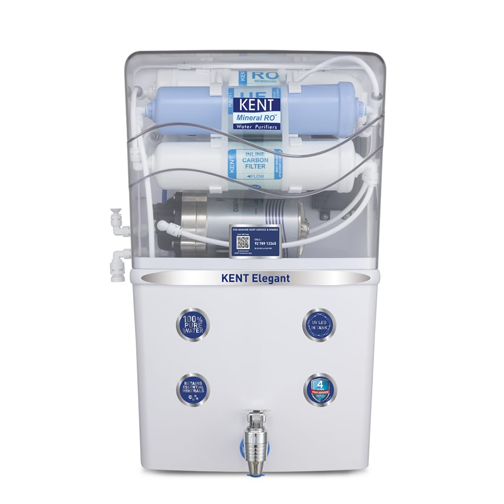 Kent SapphireB Ro Water Purifier|Ro+Uf+Inline Uv+Alkaline+Tds Control+Uv Led In Tank |Fully Automatic On & Off Operation|.0001