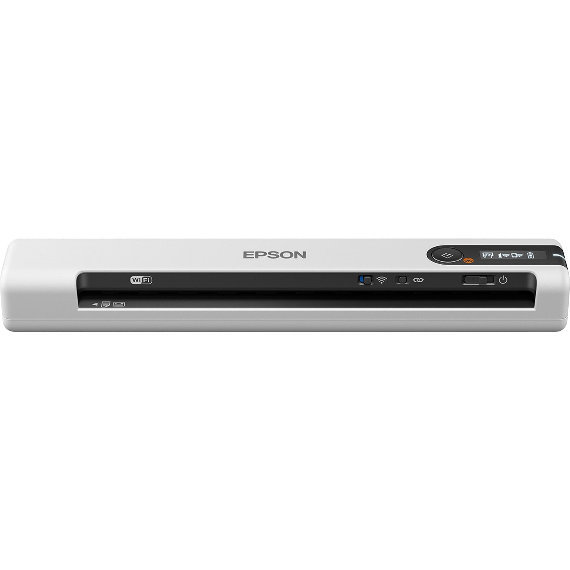 Epson Ds-80W Wireless Portable Sheet-Fed Document Scanner For Pc And Mac