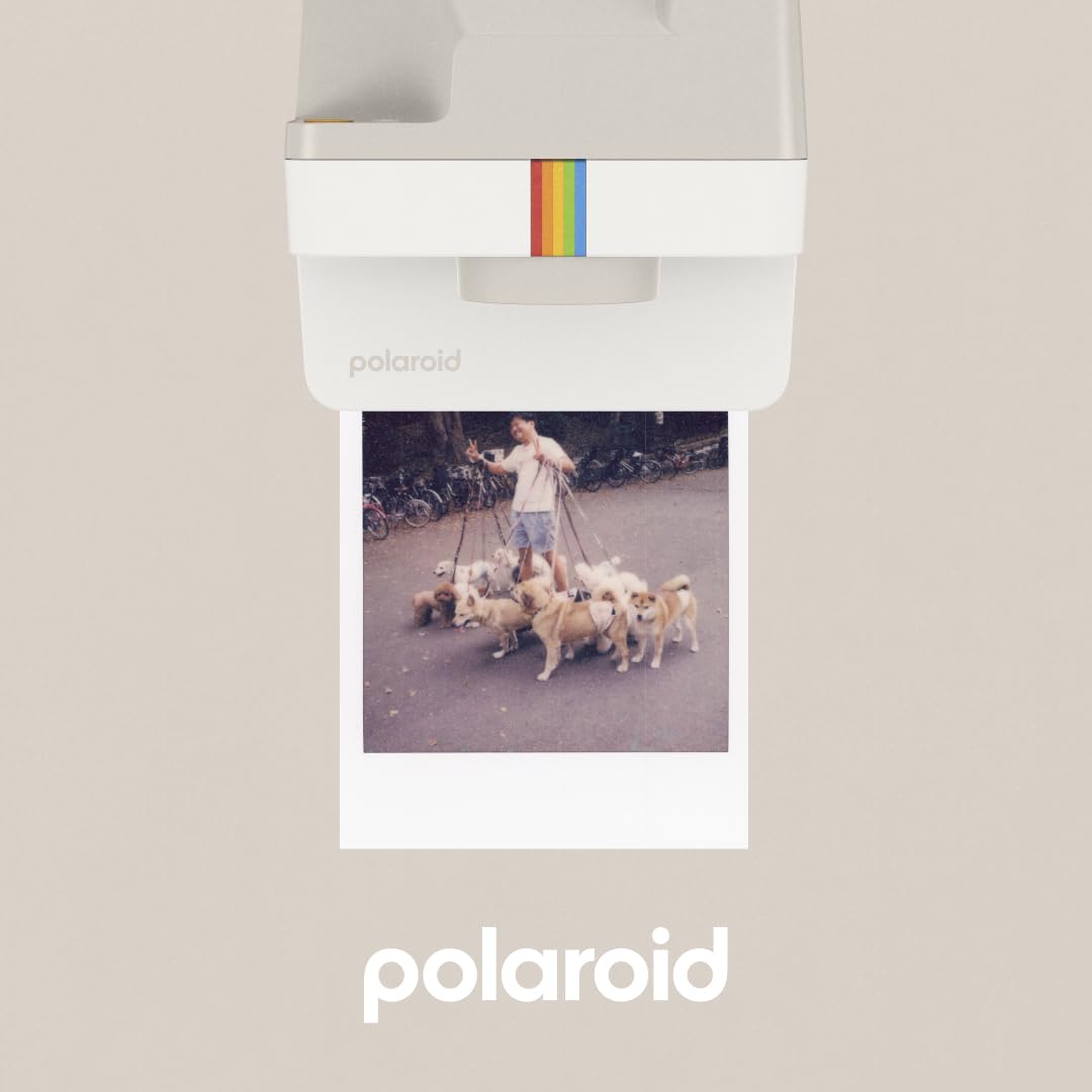 Polaroid Now 2Nd Generation I Type Instant Film Camera   Vintage White (9130)
