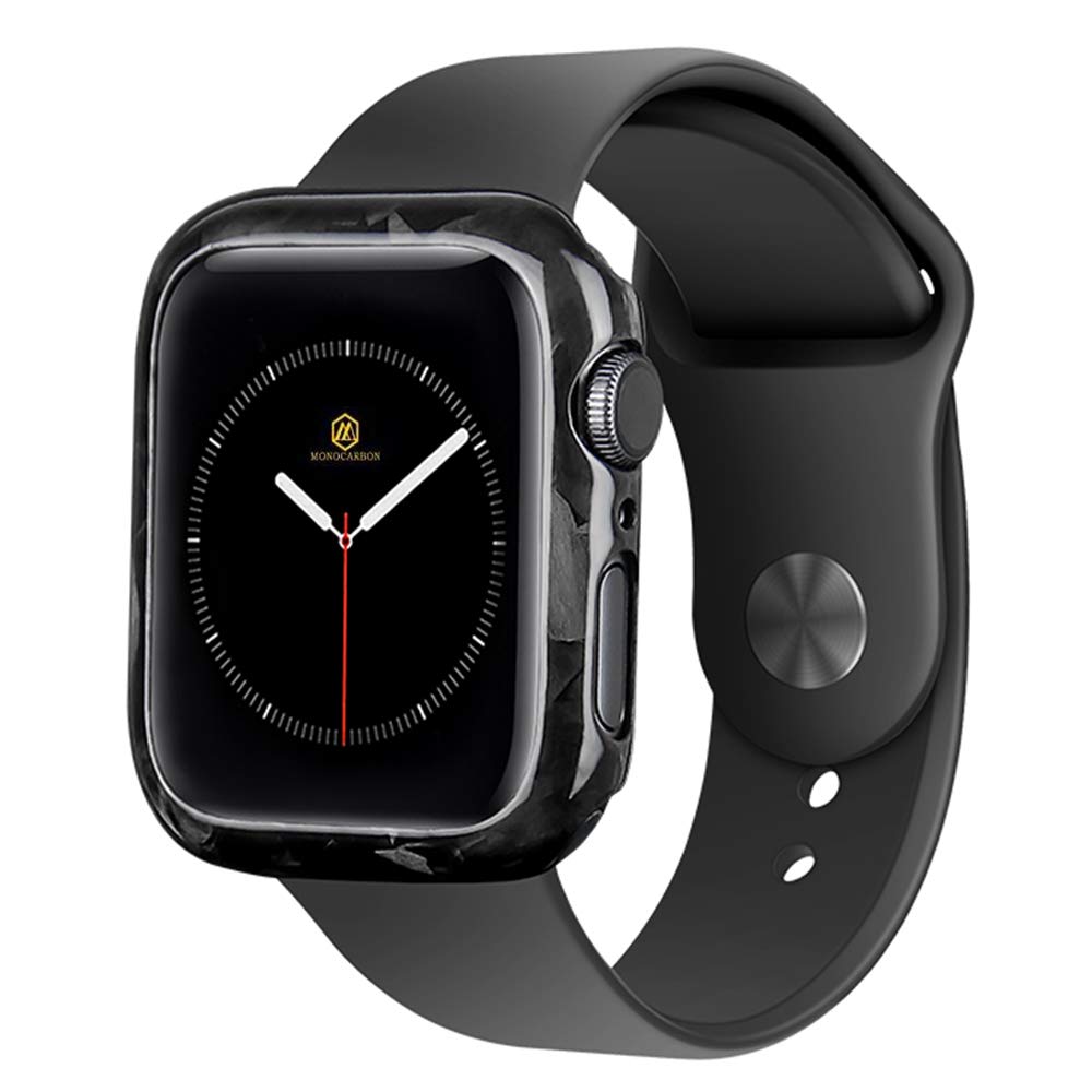 Monocarbon Apple Watch Case Carbon Fiber For Apple Watch 1/2 49Mm,Carbon Fiber Skin Can Protects Your Apple Watch, Also Makes It
