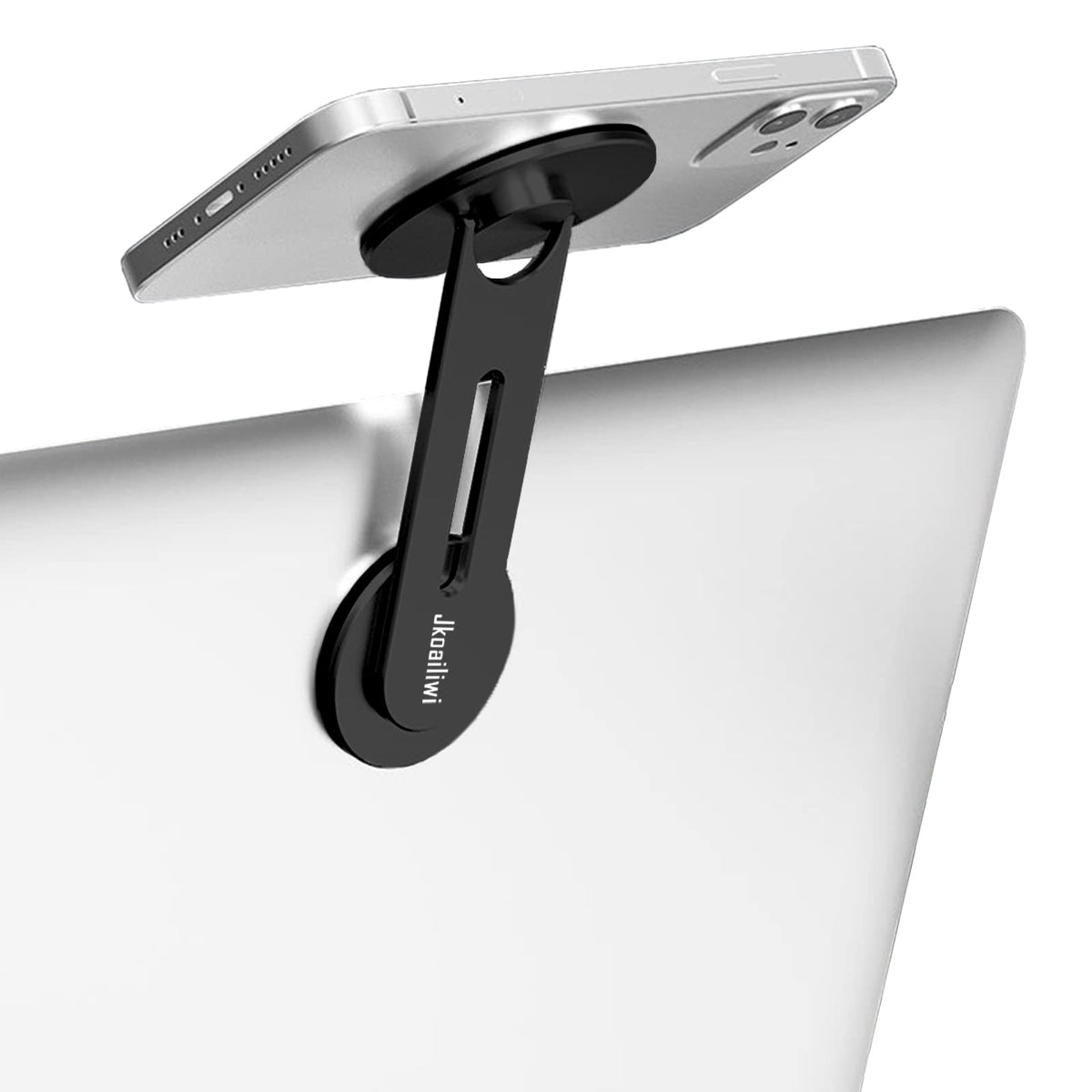Jkoailiwi Adjustable Continuity Camera Mount For Desktop Monitor & Imac, Slim Magnetic Laptop Phone Holder, Macbook Webcam Monit