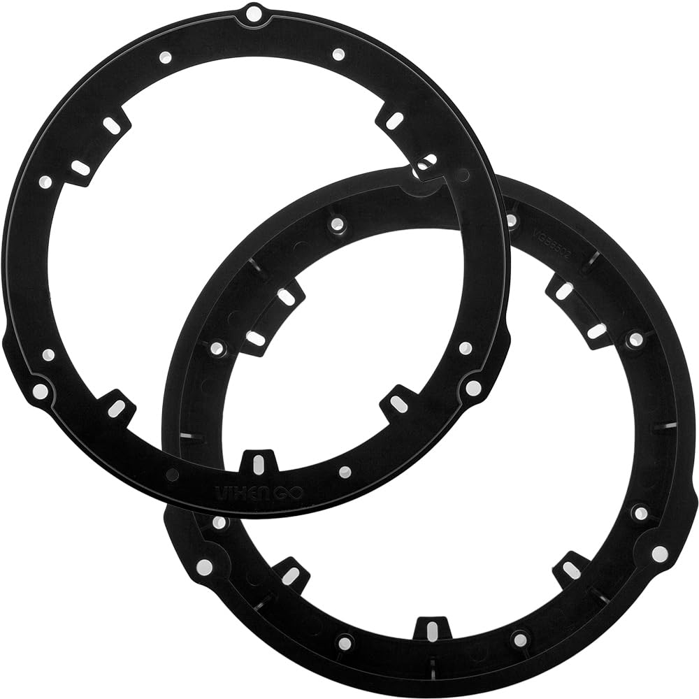 Kicker Speakers 6.5 Inch For Ford F-250/F-350/F-450/F-550 2017-2024 Upgrade Kit - Pair Of Cs Series With Adapters And Harness, C