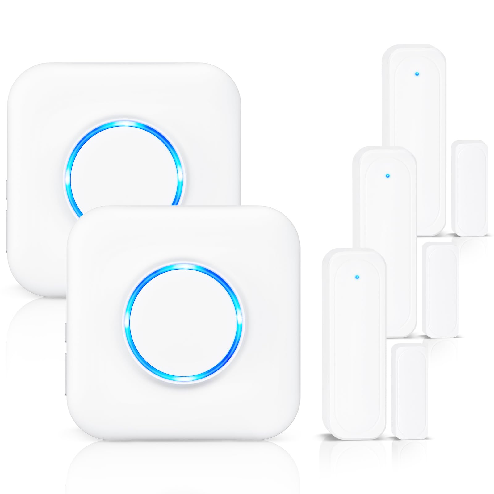 Door Chime, Satisure Door Sensor Chime When Door Opens, Door Entry Alarm For Business/Home/Office/Store With 600 Ft Range 58 Chi