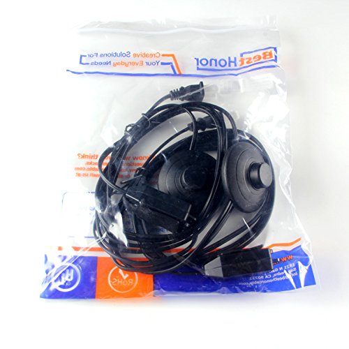 8 Feet Indoor 3 Outlet Extension Cord With Foot Switch   With Safety Water Proof Cover (2 Packs)