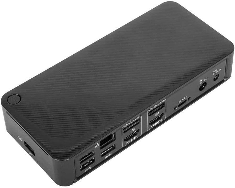 Targus Usb-C Universal Dv4K Docking Station With 100W Power Delivery With Dockztorm Hub