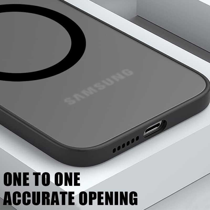 Doowear Galaxy S20 Case Magnetic [Support Magsafe Charger] Wireless Anti-Scratch Shockproof Matte Clear Full Camera Protection S