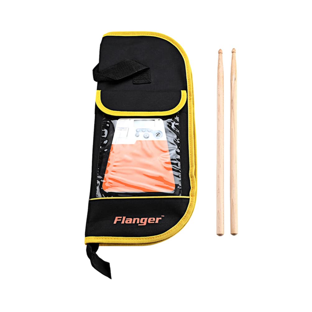 Excluzo Drum Practice Training Pad With Drum Sticks Carrying Bag Digital Electronic Drum Pad For Drum Practice Beginner