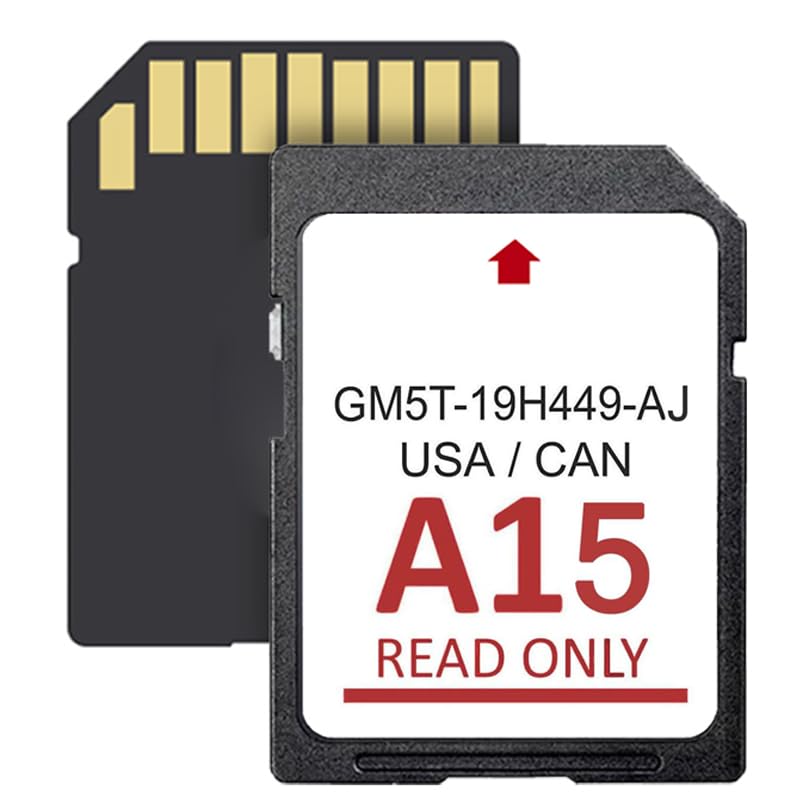2024 A15 Navigation Car Gps Sd Card Gm5T 19H449 Aj Compatible With Lincoln&Ford Support Usa/Canada New Maps