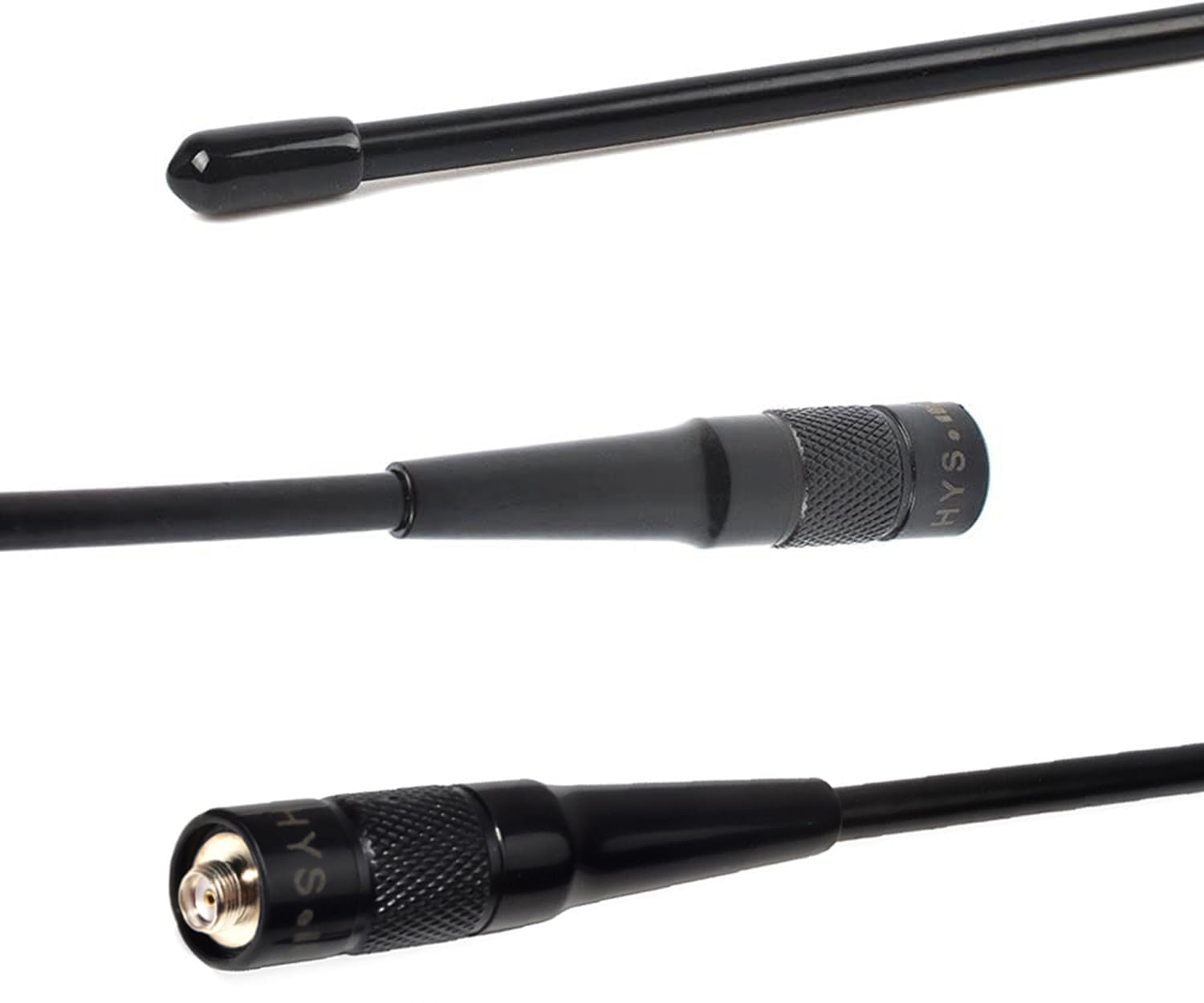 Hys 20W Gmrs Two Way Radio Sma Female Ht 14.96Inchs Antenna,462Mhz To 467 Mhz Uhf, 2.5Dbi Gain, For 460 470Mhz Amateur Gmrs Walk