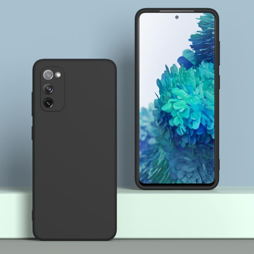 Wogroo For Samsung Galaxy S20 Fe Case Black, Scratch Resistant With Soft Touch, Slim Thin Phone Cover For Samsung Galaxy S20 Fe