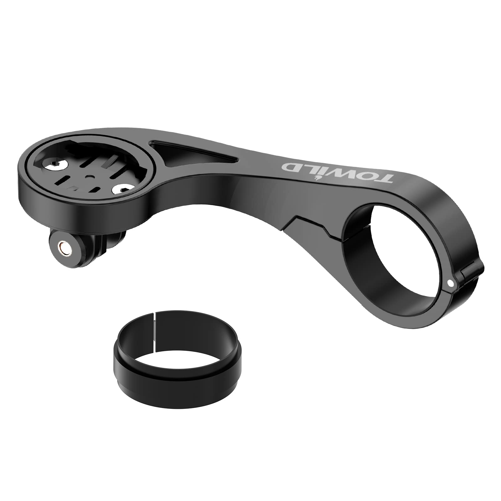Towild Out Front Bike Mount Bicycle Edge Compatible With Garmin Bike Computer/Xossg/G+/Igpsport,Combo Extend Mount Adapter Camer