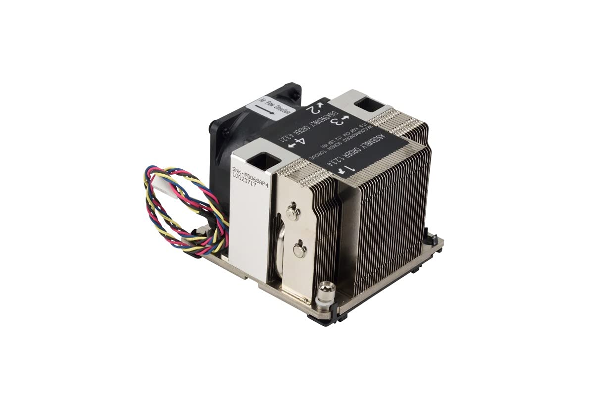 SUPERMICRO Fan SNK P0068AP4 2U Heatsink Square Brown Box/SNK P0068AP4/