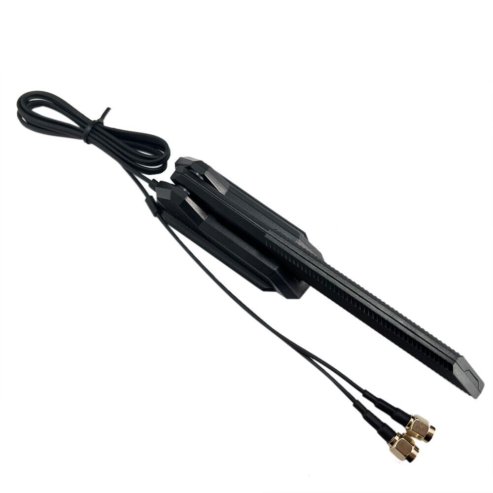 Jintai Wifi 6 6E Tri Band Antenna 2.4G/5G/6G Magnetic Base Replacement For Asus Rog Strix Gigabyte Aorus Gaming Wifi Motherboard