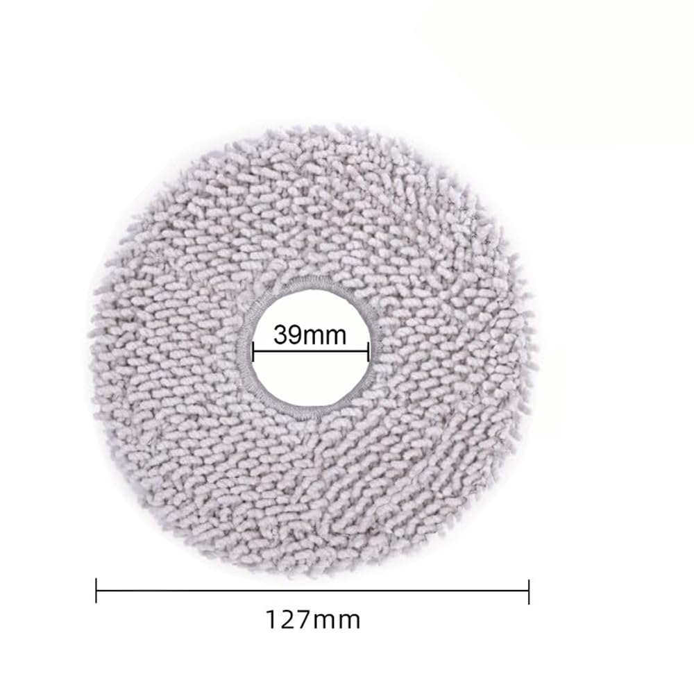 10Pcs Mop Pads For Ecovacs Deebot X1 Omni/X1 Turbo/T20 Omni/T10 Omni/X2 Omni/T30S/N30 Pro Omni/N30 Omni/T30S Ai/T30S Pro/T30S Ca