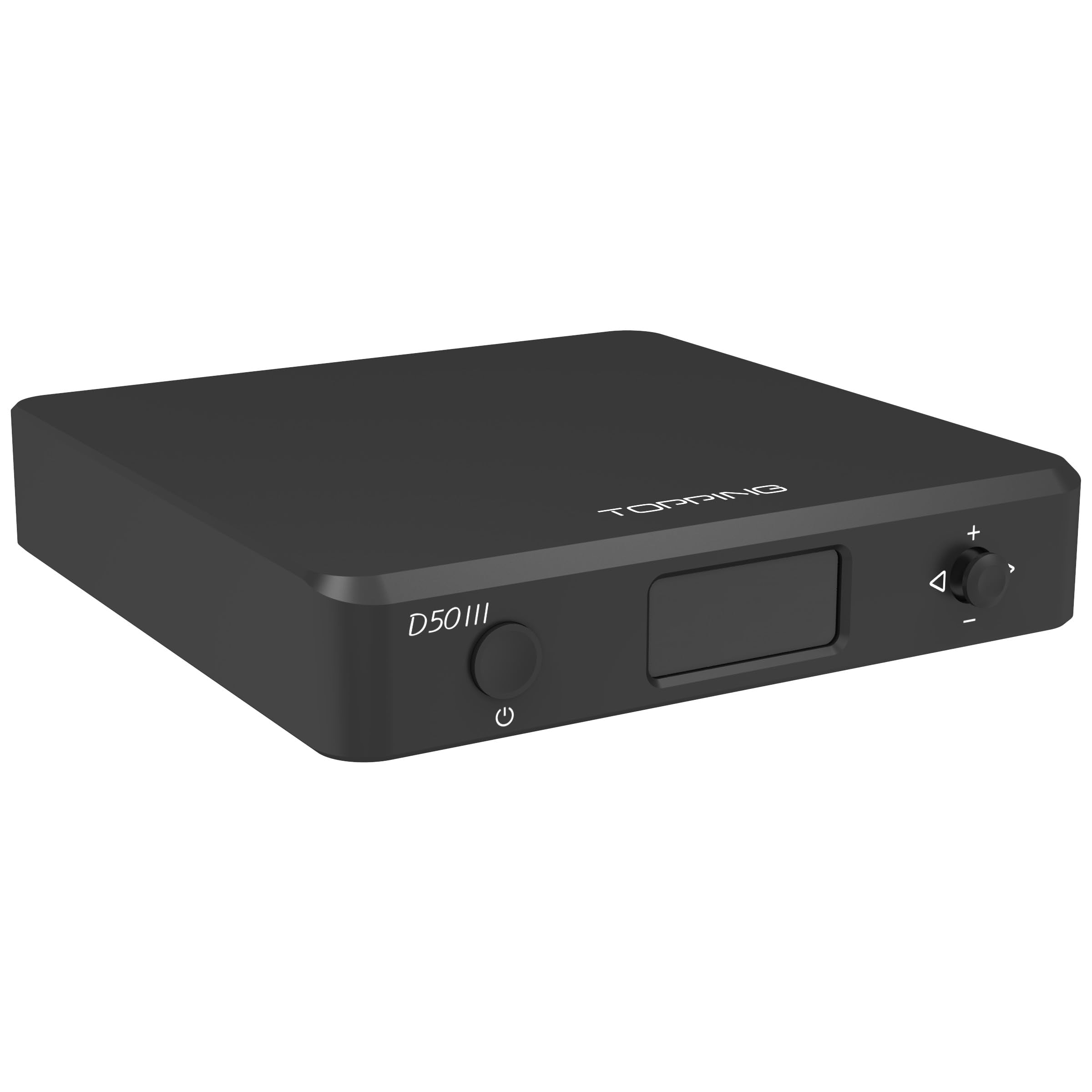 Topping D50 Iii Desktop Hifi Dac Preamplifier With Remote Control (Black)