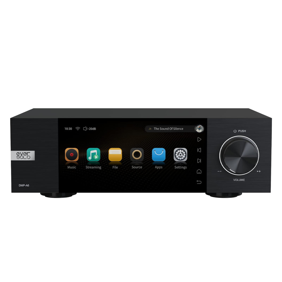 Eversolo Dmp-A6 Streamers, Network Player, Music Service And Streaming Mqa Full Decode, Dac, Dsd512 Pcm768Khz/32Bit Bluetooth 5.