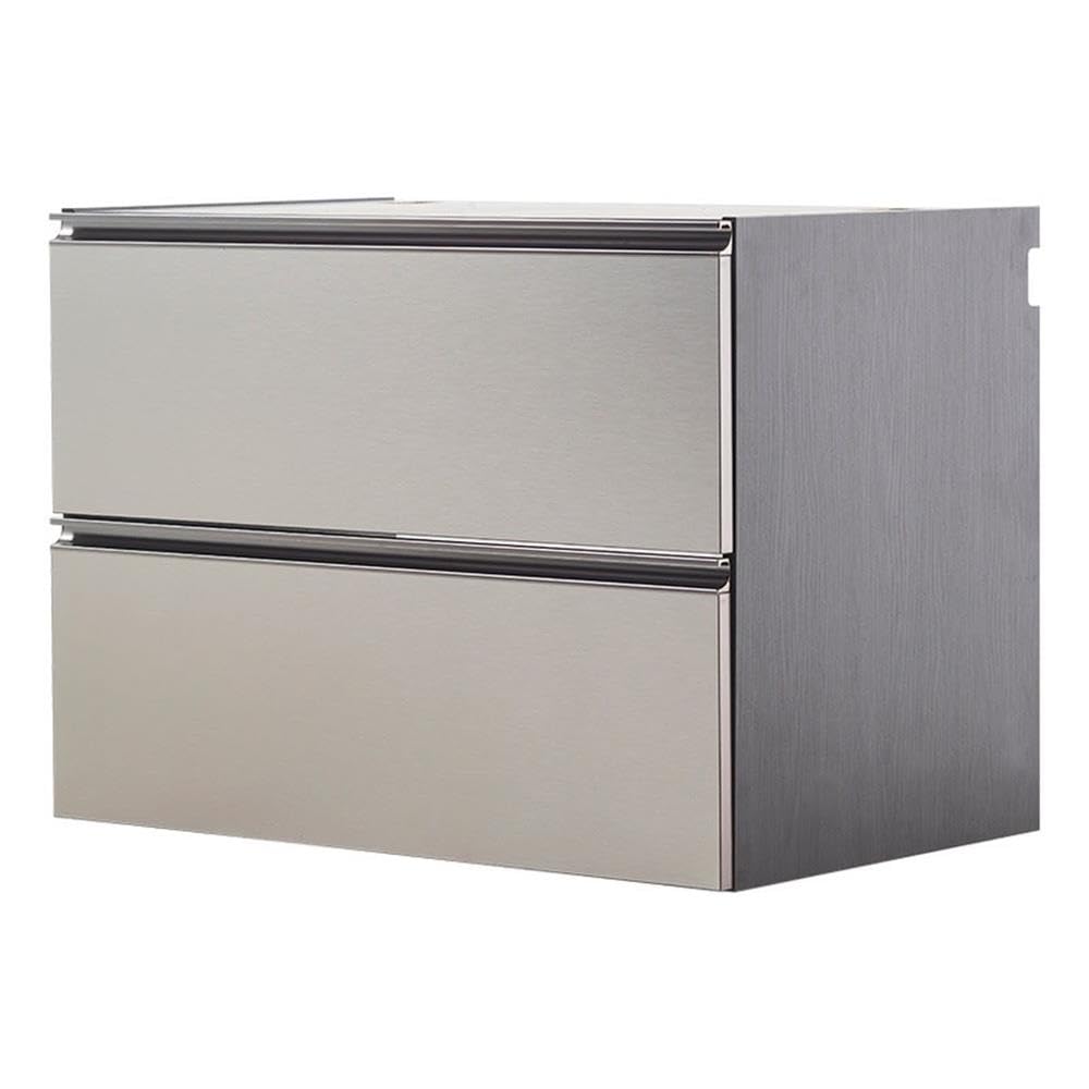 Klair Living Nova Series Wood Base Drawer Wall Mounted Garage Cabinet in Metallic Gray (32 in W x 24 in. H x 20 in D) Nova-DR322
