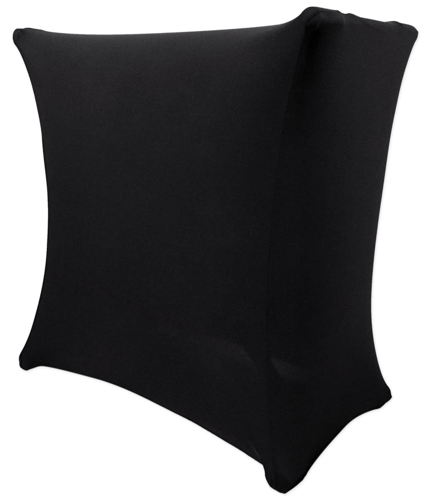 Rockville RSC5B Universal Black DJ Scrim Cloth Cover For X Stand+Carry Bag