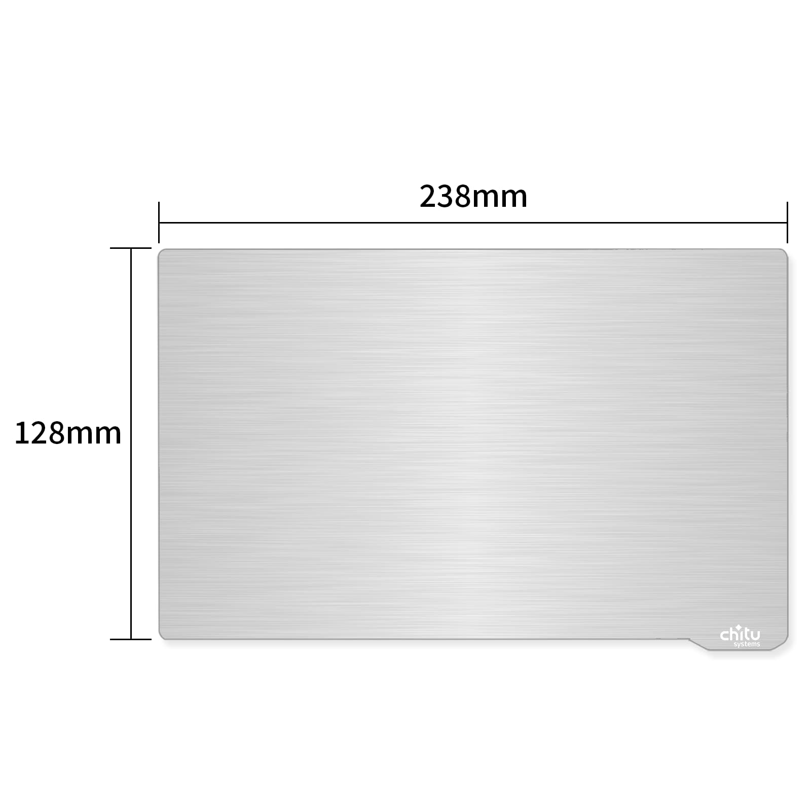 3D Resin Magnetic Flexible Steel Plate Flex Bed 1Pc, Spring Steel Sheet For Phrozen Sonic Mighty 8K Sla 3D Printer 238X128Mm