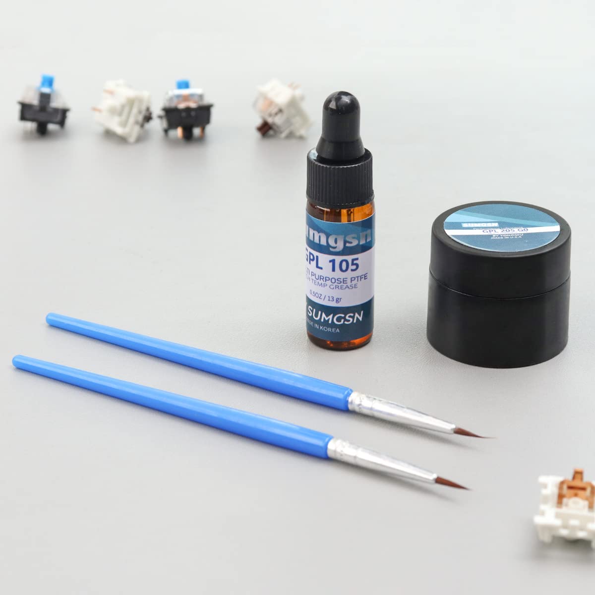 Keyboard Switch Lube With 205G0 105 Lube For Mechanical Keyboard Cherry Gateron Switches Spring Stabilizers