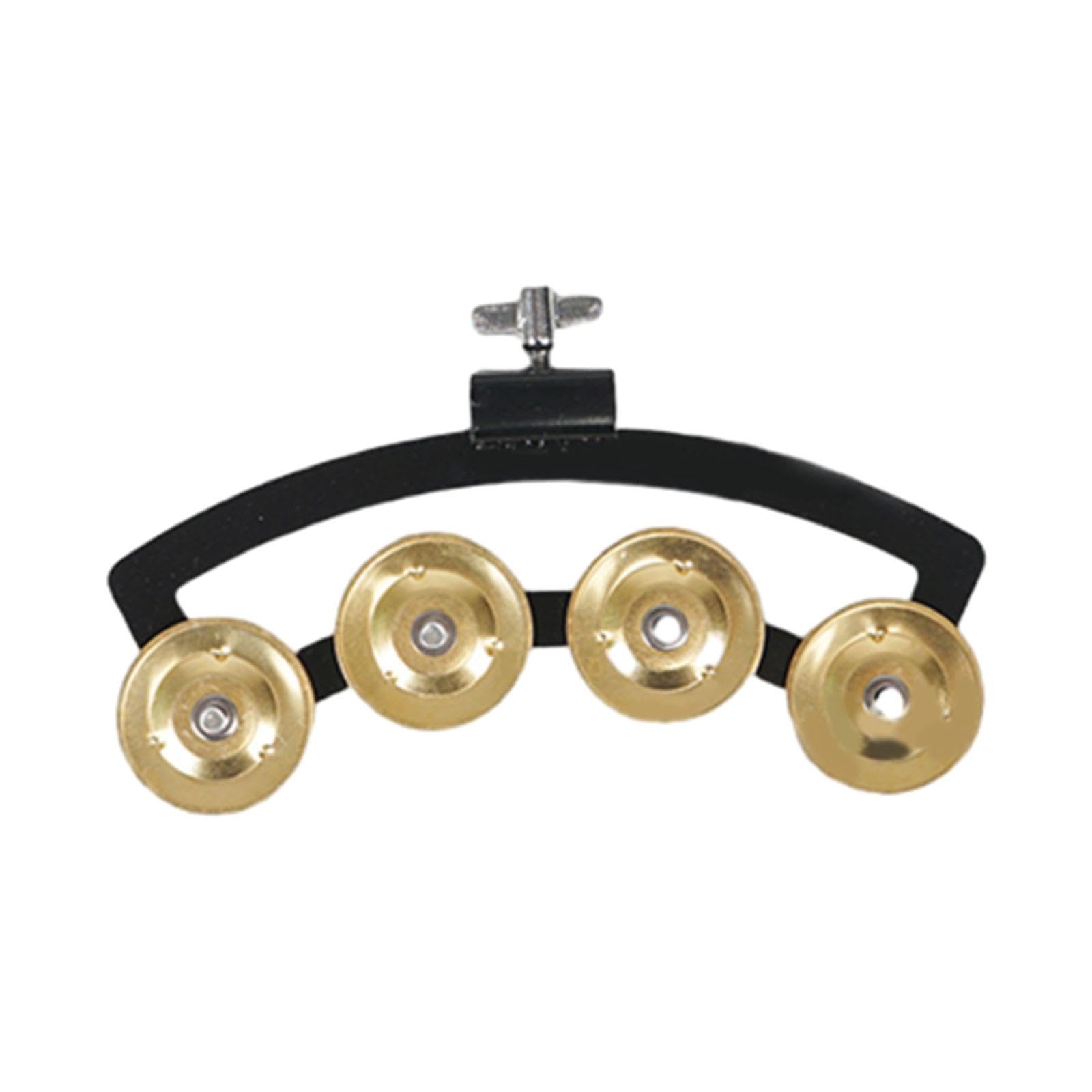 LOOM TREE Cymbal Hi Hat Tambourine Mountable Snare Tambourine for Ensemble KTV Concert gold | Percussion | Hand Percussion | Tam