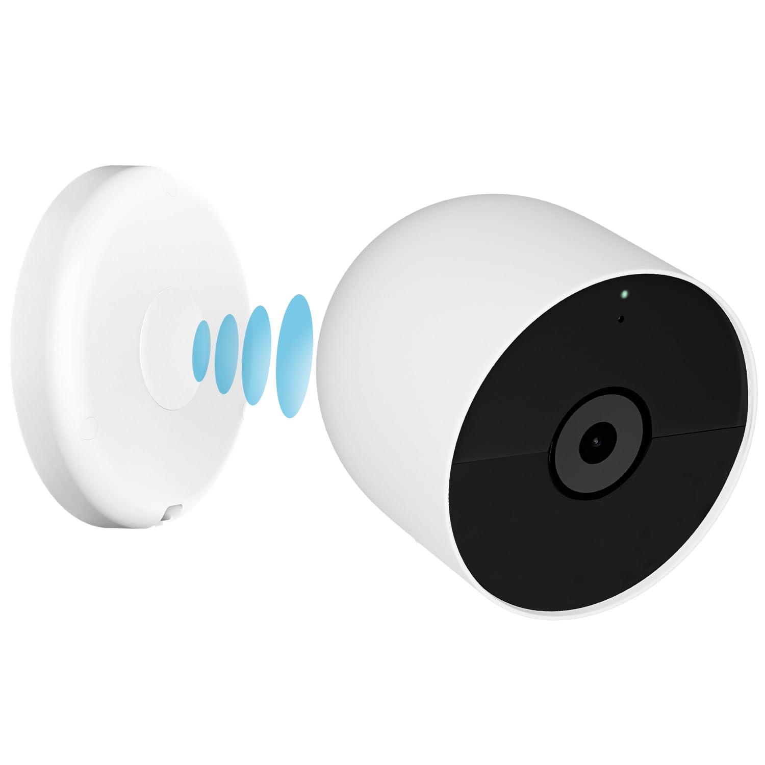 UYODM Magnetic Wall Mounts Compatible with Google Nest Cam Outdoor or Indoor, Battery - 2nd Generation, Magnetic Replacement Bas