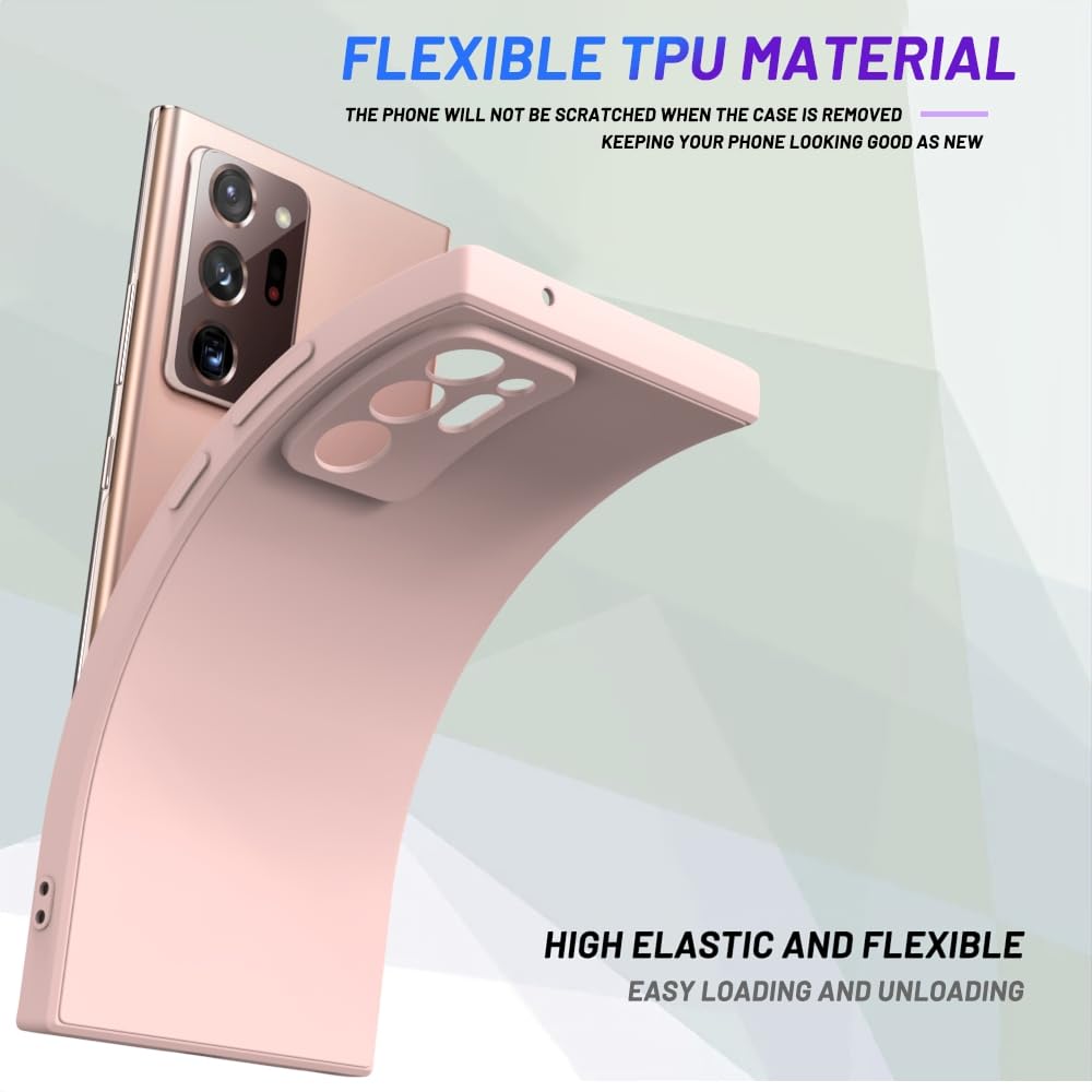 Wogroo For Samsung Galaxy Note 20 Ultra Case Pink, Scratch Resistant With Soft Touch, Slim Thin Phone Cover For Samsung Galaxy N