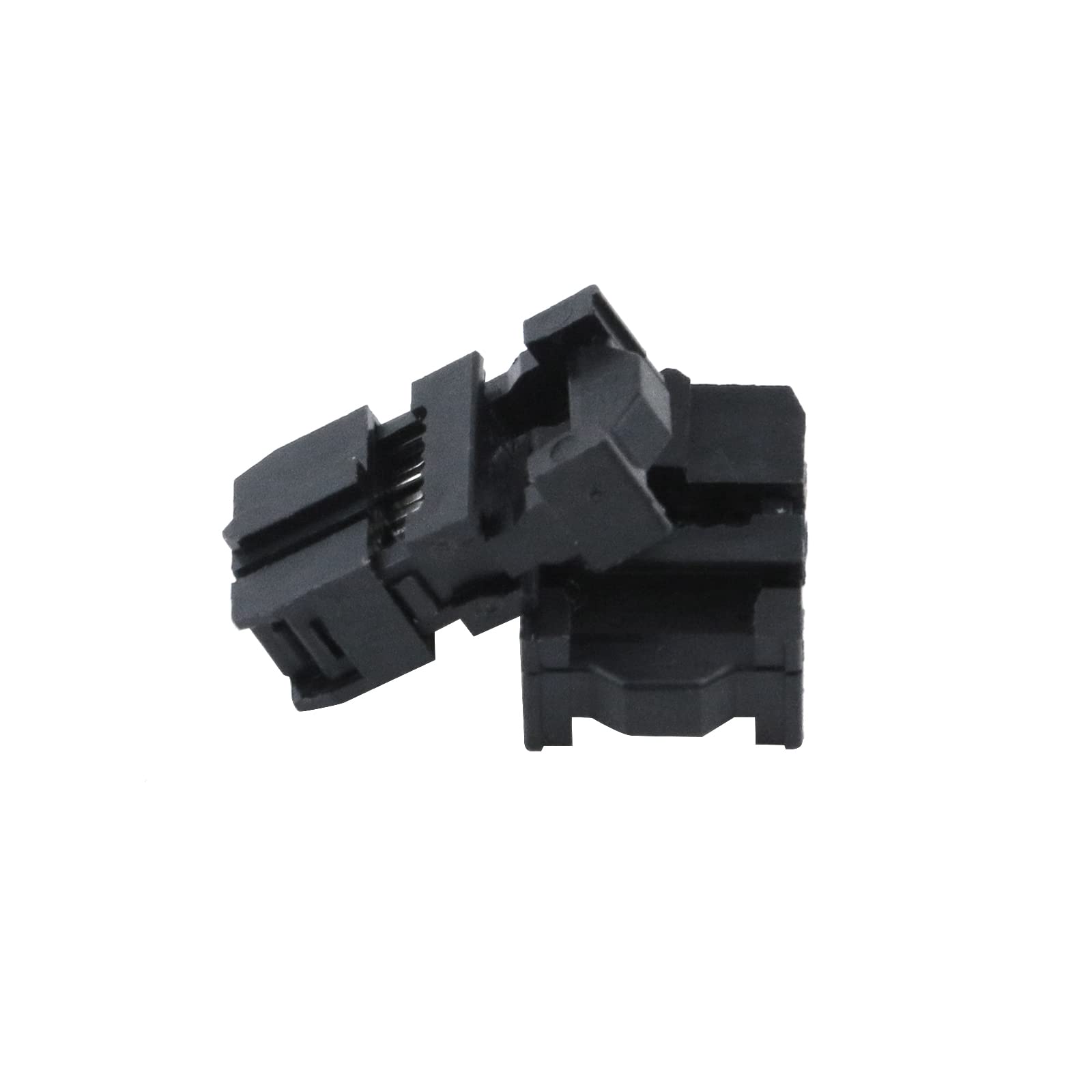 Antrader 20 Sets 2X3 Fc-6P 2.54Mm Dual Rows Idc Sockets Female Connector For Flat Ribbon Cable