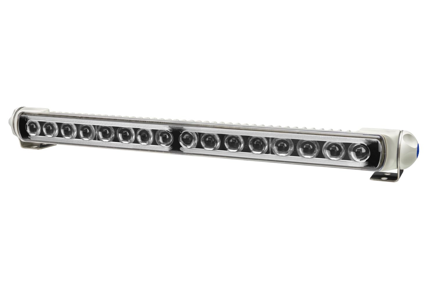 Hella Marine Sea Hawk-470 Pencil Beam Light Bar W/Blue Edge Light &Amp; White Housing,WBEEAB0CWYVBSVX