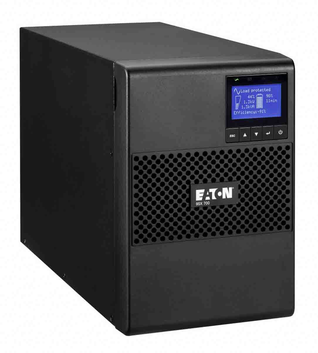 Eaton 9SX700I Uninterruptible Power Supply (UPS) Double-Conversion (Online) 700 VA 630 W 6 AC Outlet(s)