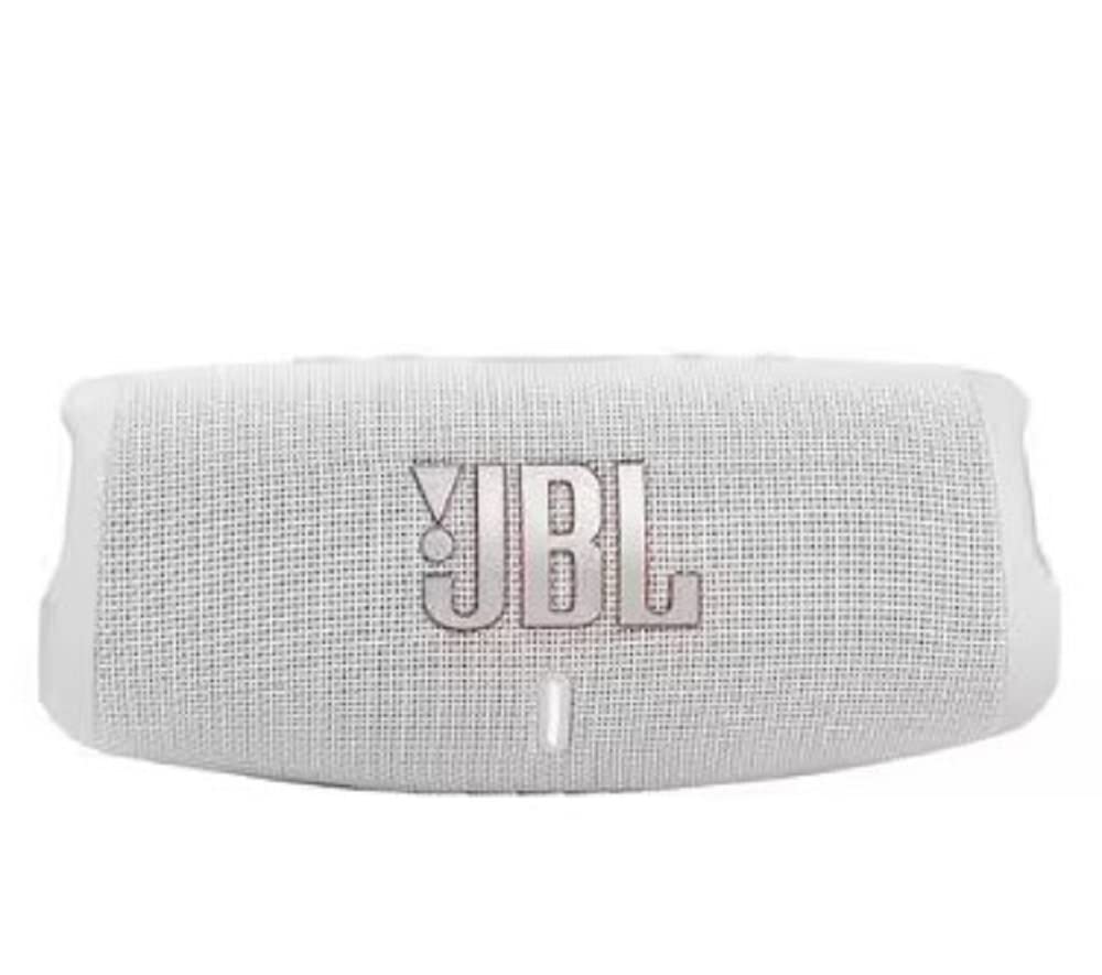 JBL Charge 5 - Portable Bluetooth Speaker with IP67 Waterproof and USB Out White,(JBLCHARGE5WHTAM)