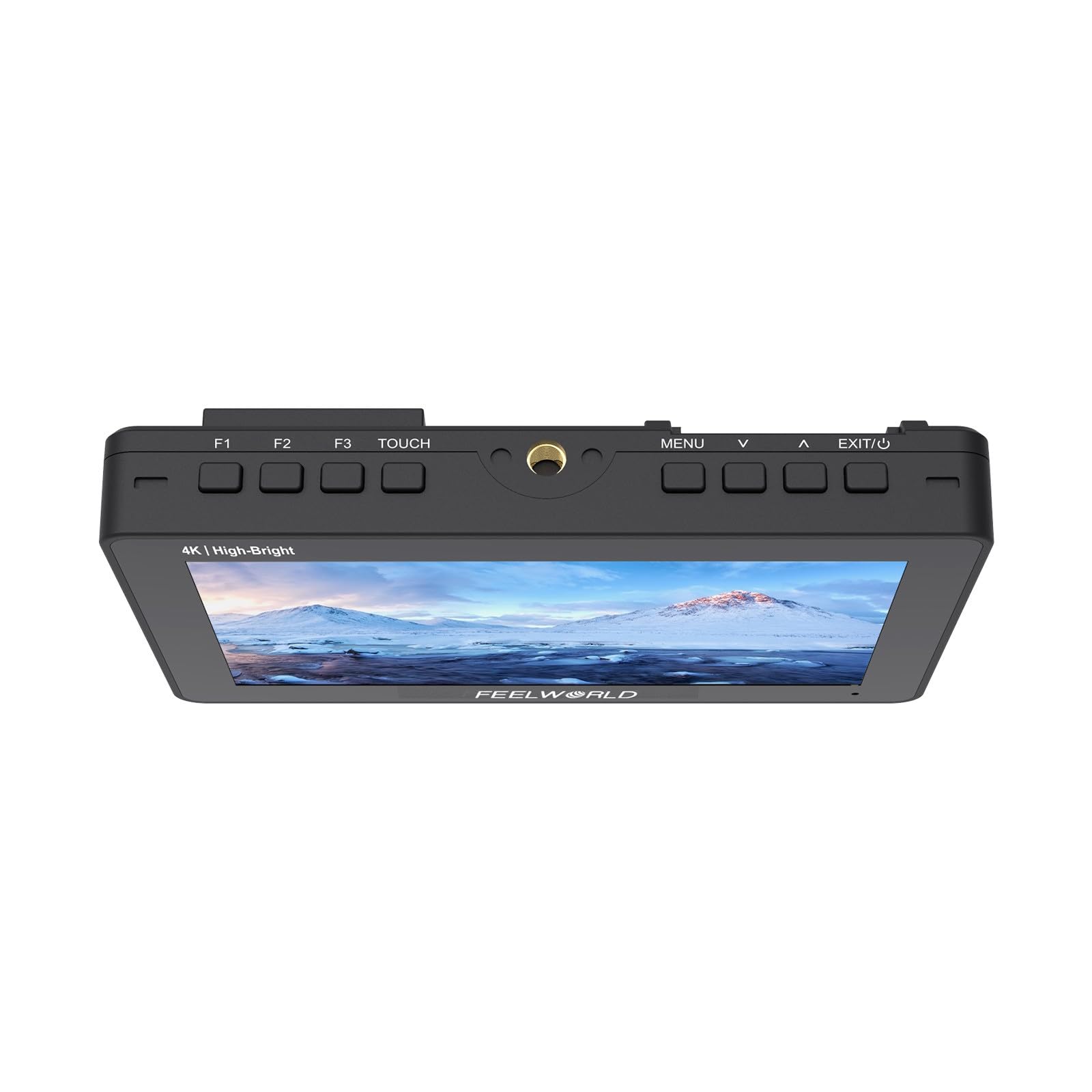 Feelworld F6 Pro +Np F970 Battery, Charger, Storage Case Kit, 5.5 Inch 4K Hdmi Touch Screen On Camera Monitor 1600Nits High Brig